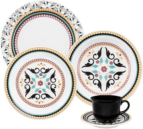 Aparelho de Jantar Oxford Floreal Luiza
