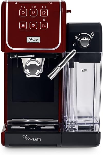 Cafeteira Expresso Oster PrimaLatte Touch Red
