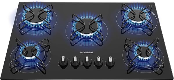 Cooktop a Gás 5 Bocas Mondial CTG-02