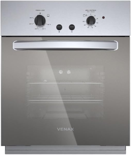 Forno de Embutir a Gás 50L Cristallo GIII Venax