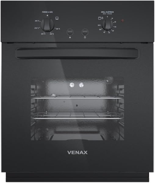 Forno de Embutir a Gás 50L Totale Nero GIII