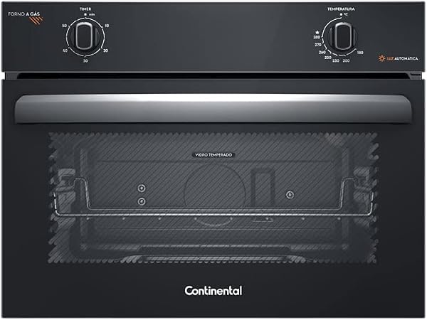Forno de Embutir a Gás Continental 50L