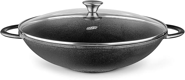 Panela Wok Ferro Fundido Mta